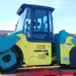 Артикул Ammann_018 (К) Каток Ammann ARX 90 Стекло нижнее левая дверь (закаленное)